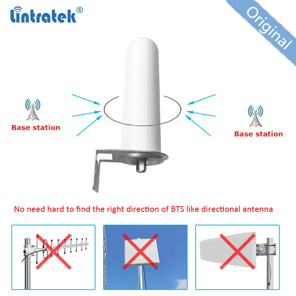 Lintratek всенаправленная антенна на открытом воздухе для 690 МГц ~ 2700 2G 3G 4G GSM