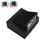 Современная простая светодиодная уличная Водонепроницаемая настенная лампа, энергосберегающие светильники с защитой от солнечного света для сада, патио, дорожек, двора