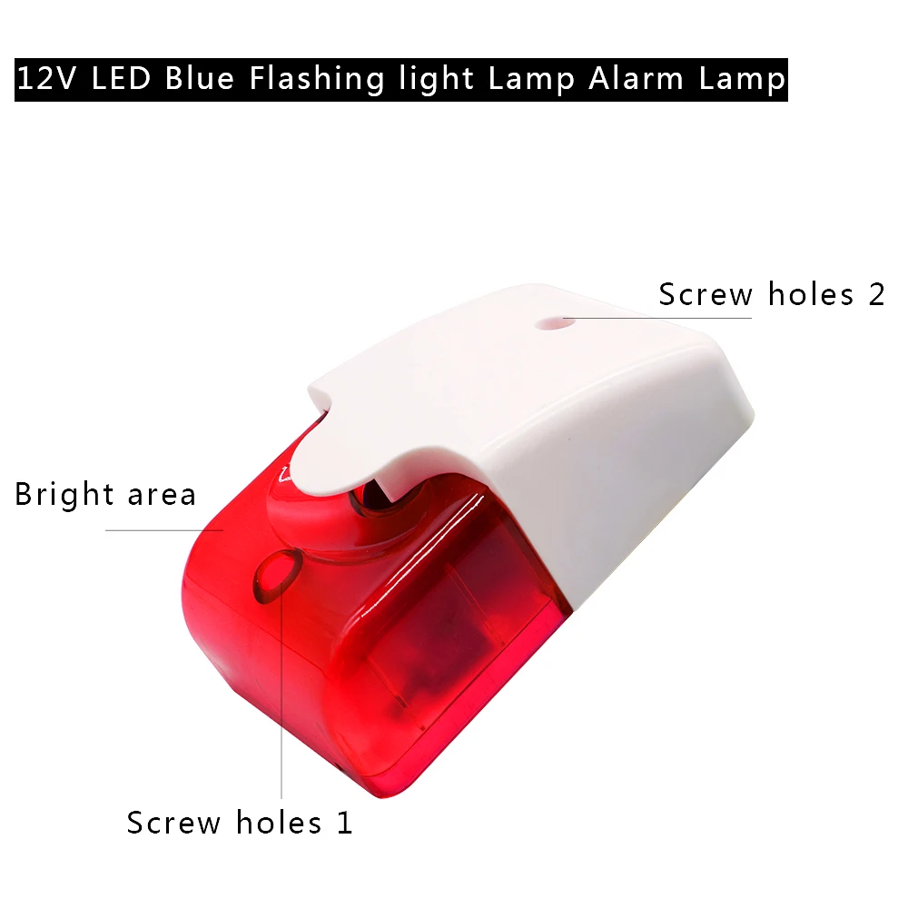Водонепроницаемый светодиодный стробоскоп мигасветильник свет охранная