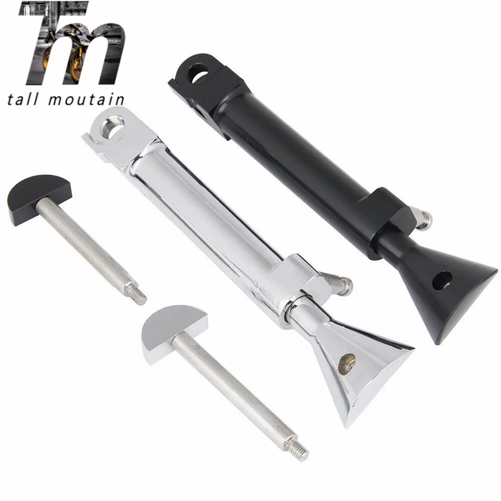 

Motorcycle Adjustable Kickstand Side Stand Support For YAMAHA Star Vmax 1200 VMX1200 1985-2008 2003 2004 2005 2006 2007 Black