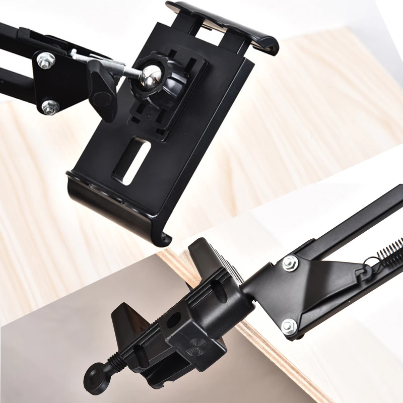 Металлическая подставка для планшета с поворотным кронштейном многосекционный