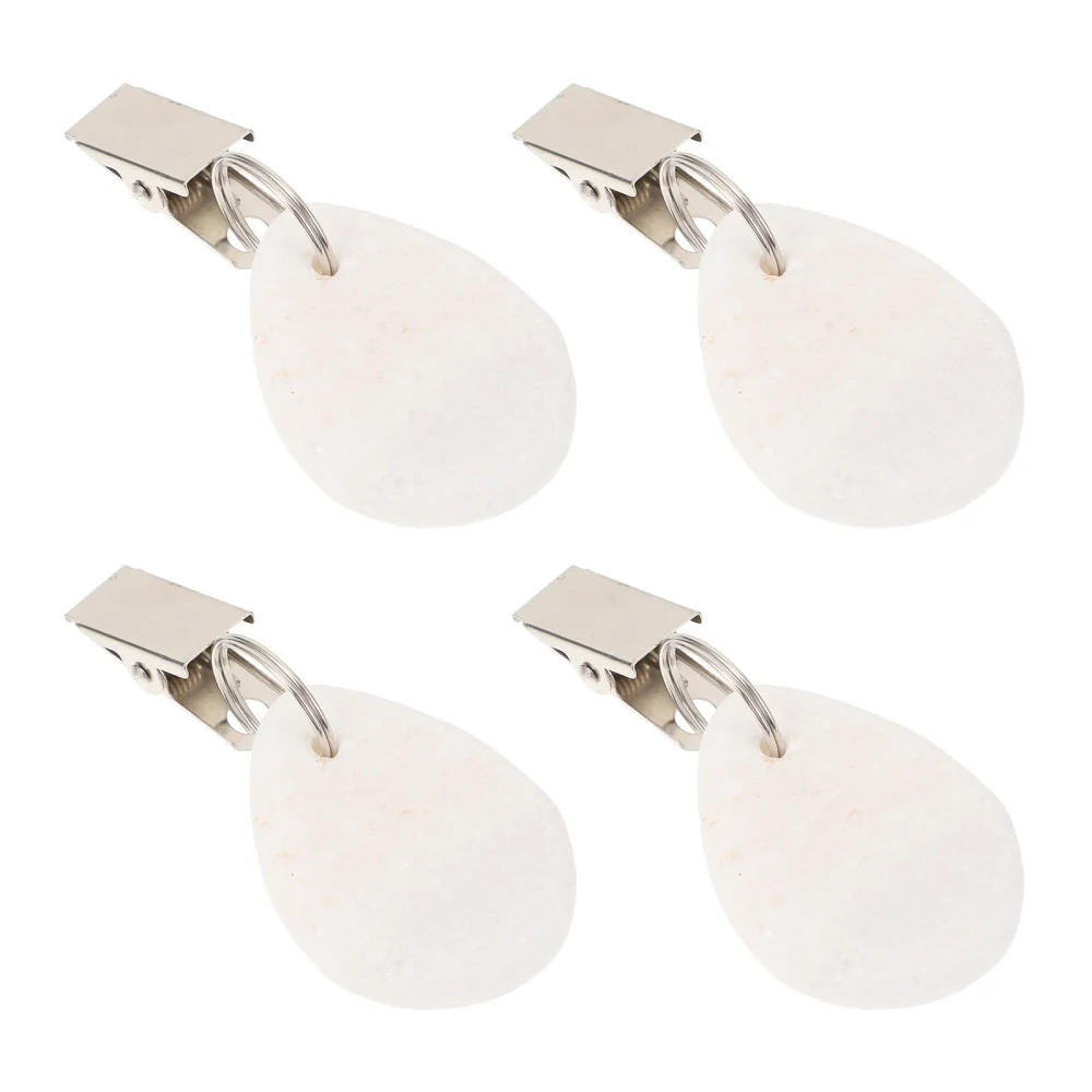 

Tablecloth Weights Table Clipsoutdoor Clip Picnic Tables Cloth Coverholder Patio Wind Decorative Pendant Skirt Stone Marble