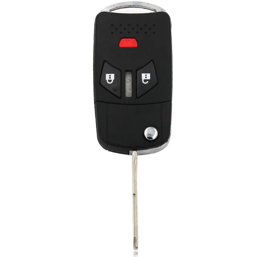 Модифицированный откидной Чехол для ключа с 3 кнопками чехол Mitsubishi Outlander Lancer Galant