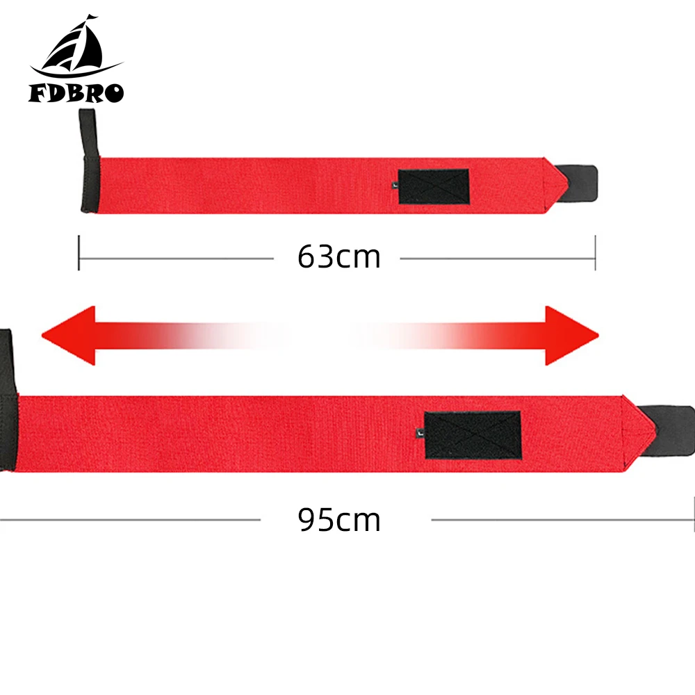 FDBRO браслет Спортивный Регулируемый Тяжелая атлетика компрессия Тренажерный Зал