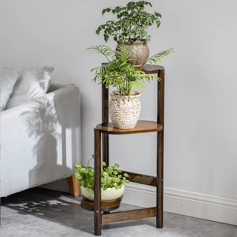 Утолщенная и утолщенная полка для цветов гостиной полированная поверхность