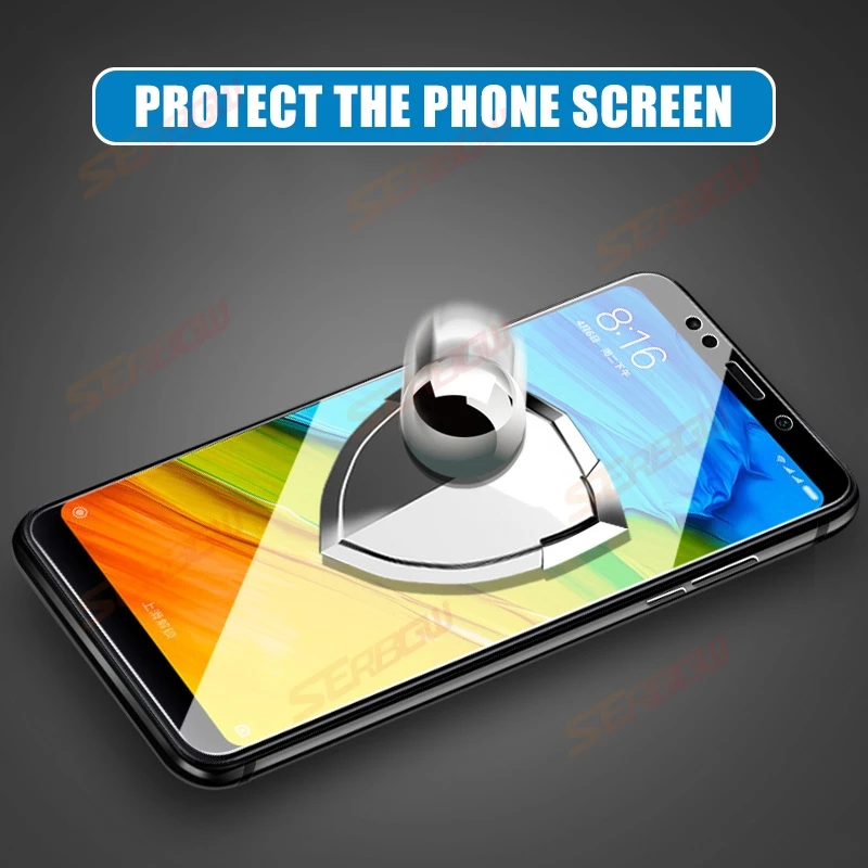 

11D Anti-Burst Protective Glass For Xiaomi Redmi 7A 5 Plus 5A 6 6A S2 Go Screen Protector On Redmi Note 5 5A 6 Pro Tempered Glas