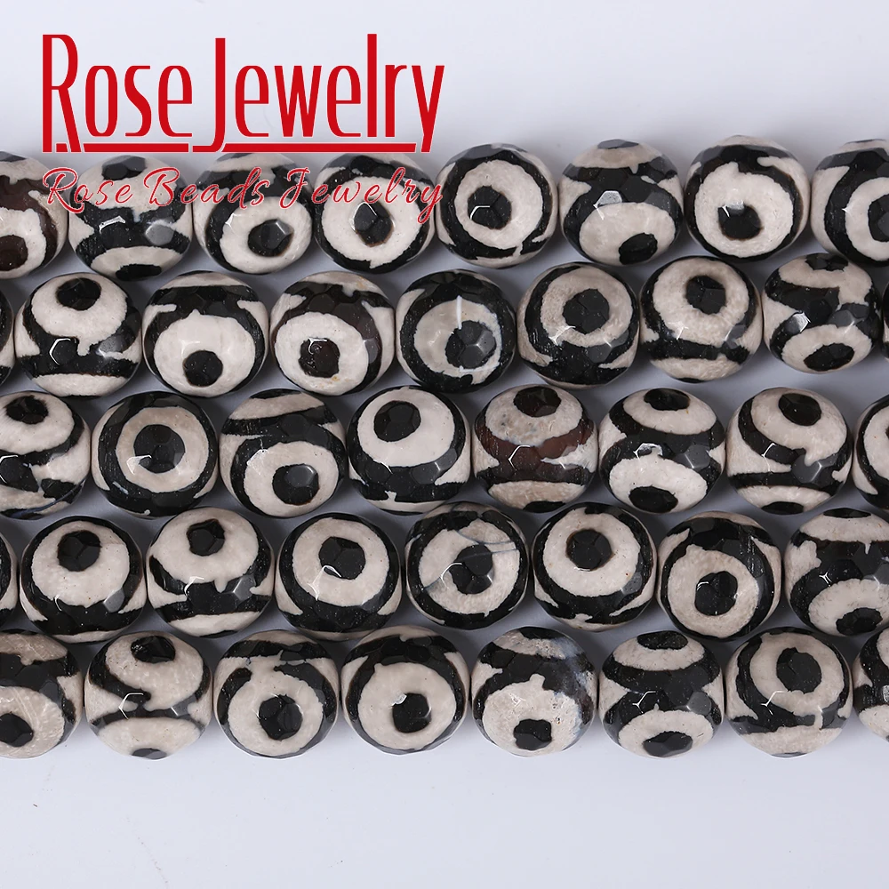 Бусины граненые для изготовления ювелирных изделий круглые бусины из черного