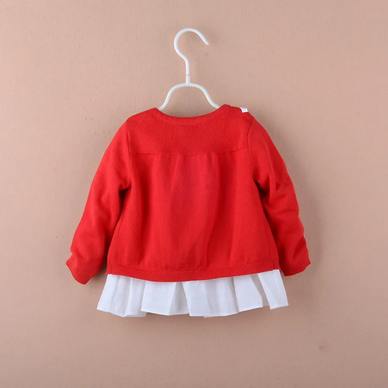 Розовый свитер для девочек кардиган модная весенняя верхняя одежда на одной