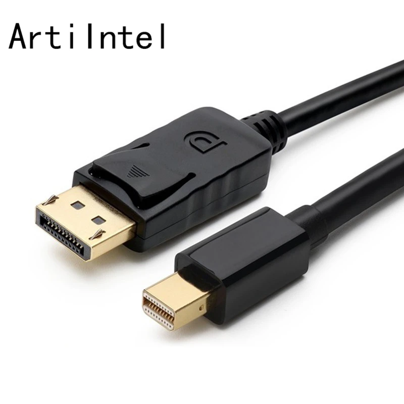 1 8 м Мини DP к видео кабель мини дисплей порт Thunderbolt дисплею HD для Macbook Air Pro Mini DP| |