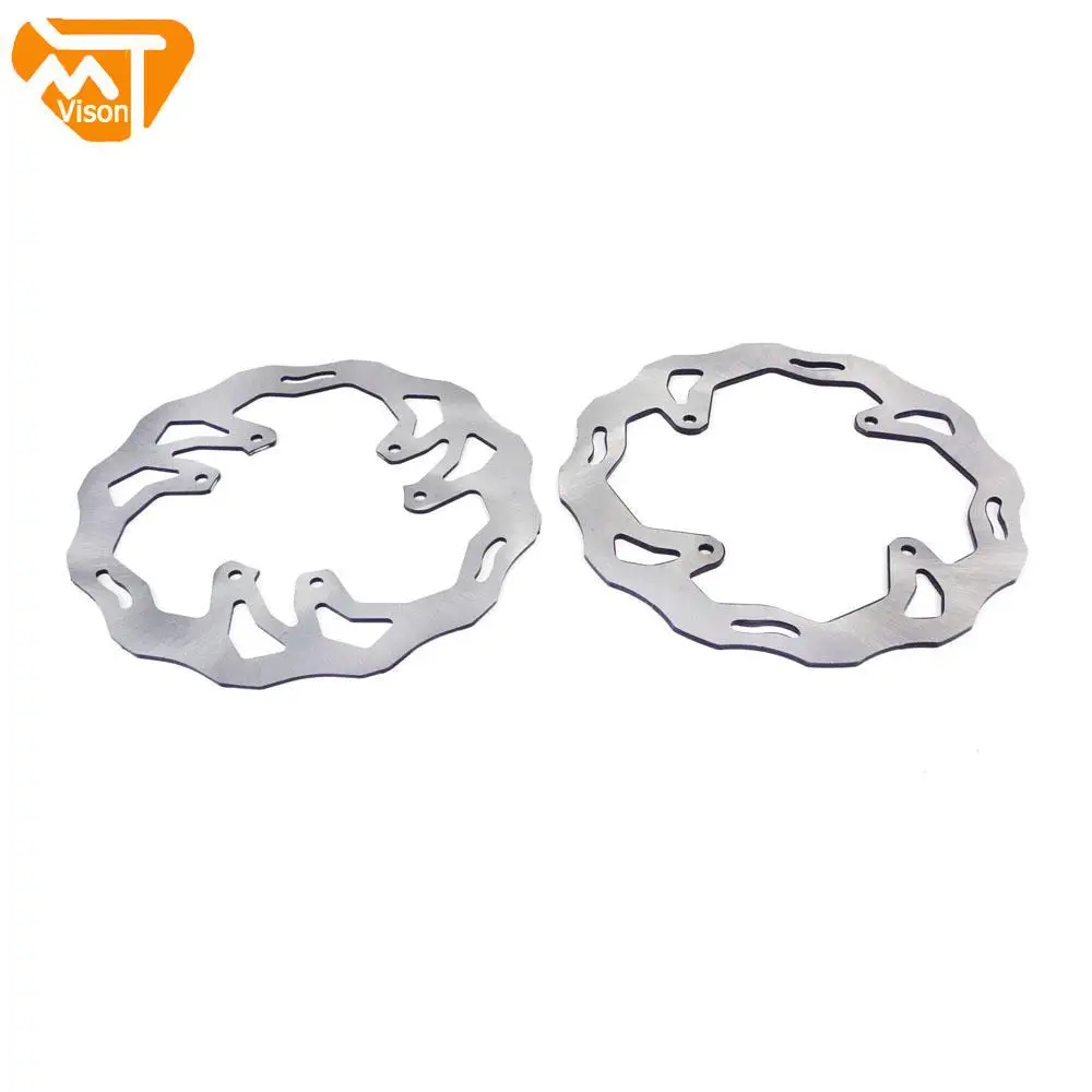 Стальной передний и задний тормозной диск для мотоциклов HONDA CR125R 250R CRF250R 450R 250X 450X CR