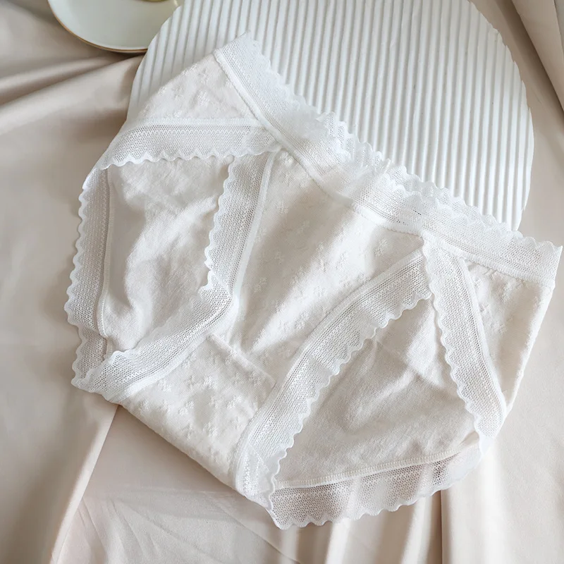 Женские бесшовные кружевные трусы Комфортные летние с низкой посадкой | Женская