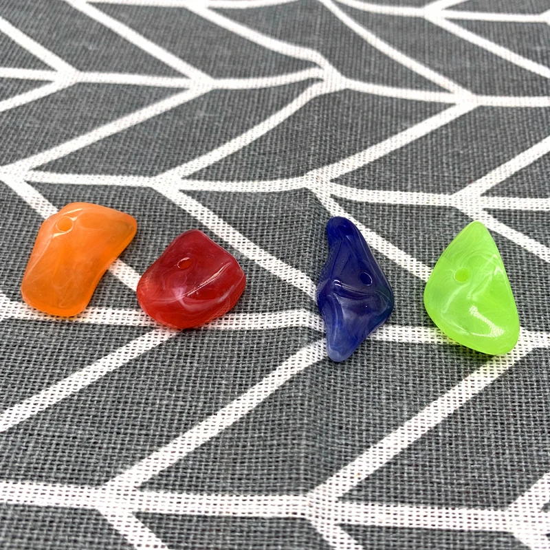 Акриловые бусины неправильной формы смешивающие стиль сделай сам аксессуары для