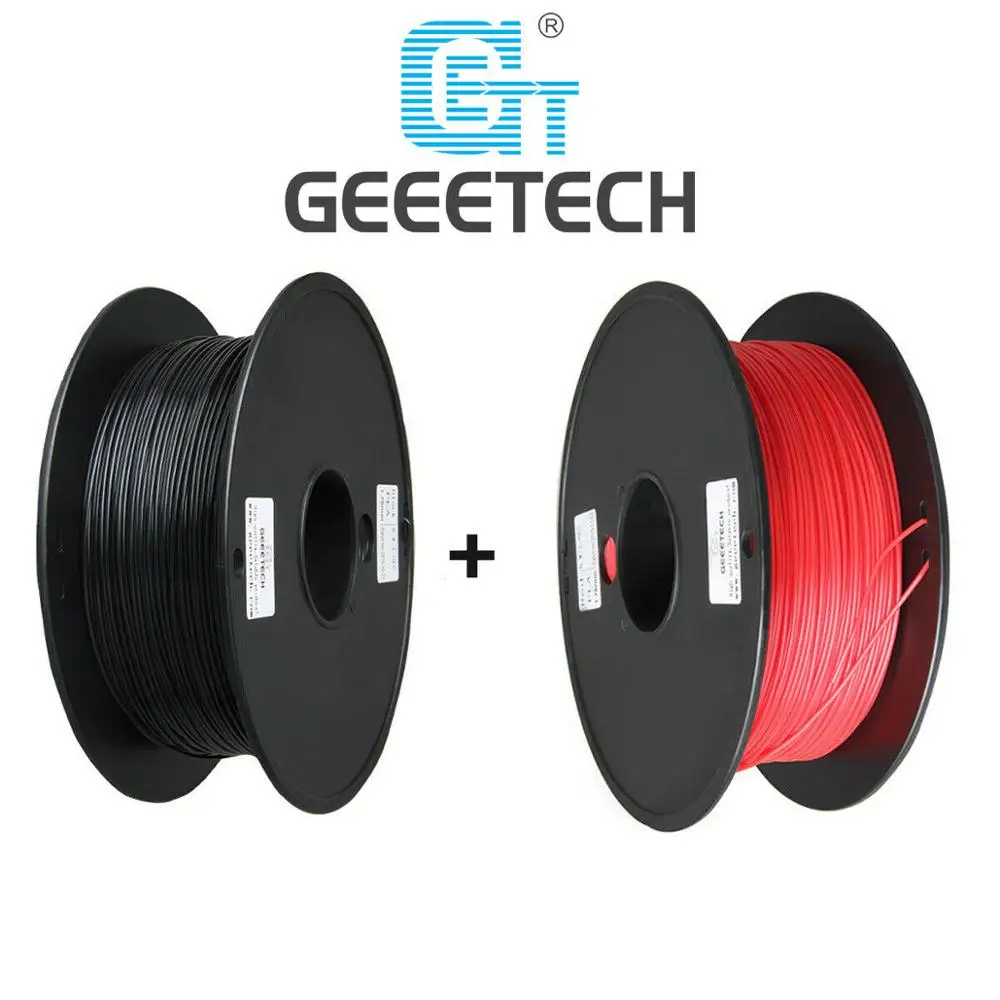 GEEETECH 2roll/2kg 1.75mm PLA Filament  Vacuum Packaging Overseas Warehouses Various Colors For 3D Printer Fast Shipment