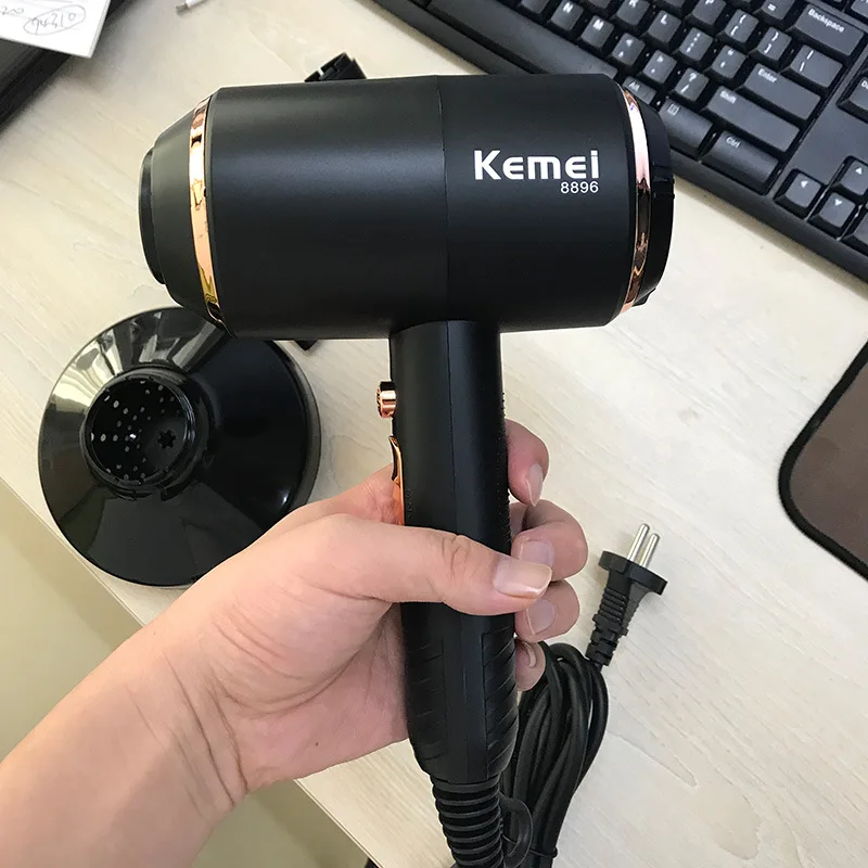 Komei km-8896 высокомощный профессиональный фен для волос молоток фен для волос большой ветер 4000 Вт