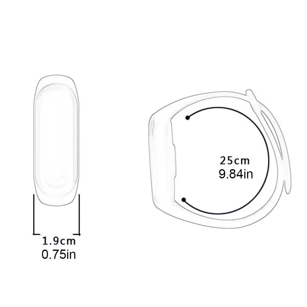 

M3 Smart Wristband Smart Bracelet with Replacement Straps Smart Band Heart Rate Activity Fitness Tracker Smart Watch M3 Hot