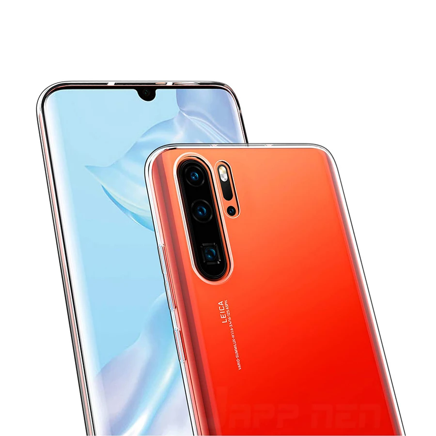 Силиконовый чехол для телефона Huawei Honor 9X 20 P20 Pro P30 Lite View прозрачный мягкий из ТПУ |