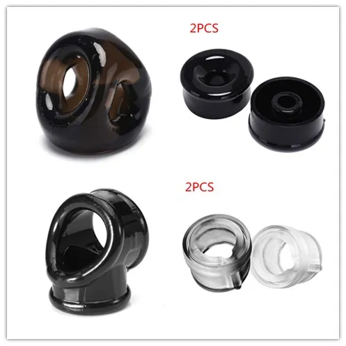 2 шт./1 шт. мягкие мужские Кольца для пениса с косотологическим кольцом