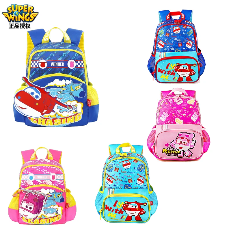 3D мультфильм плюшевая сумка супер WingsTransformation робот фигурки игрушки Супер крыло