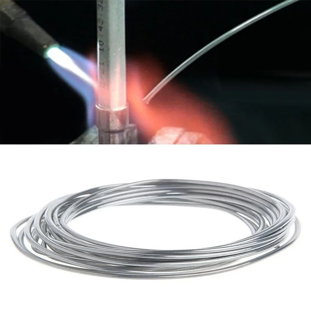 

1/2/5m Low Temperature Welding Rod 2mm Copper Aluminum Flux Cored Solder Wire Welding Soldering Accessories
