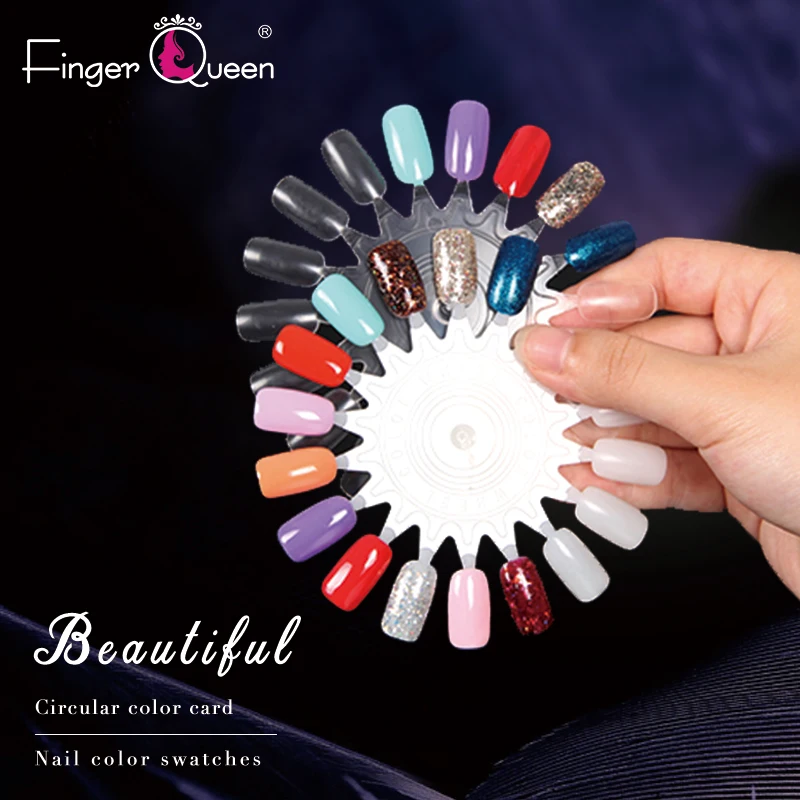 3 шт. 18 видов цветов диаграммы Nail Art Демонстрационный стеллаж Гель-лак Дисплей