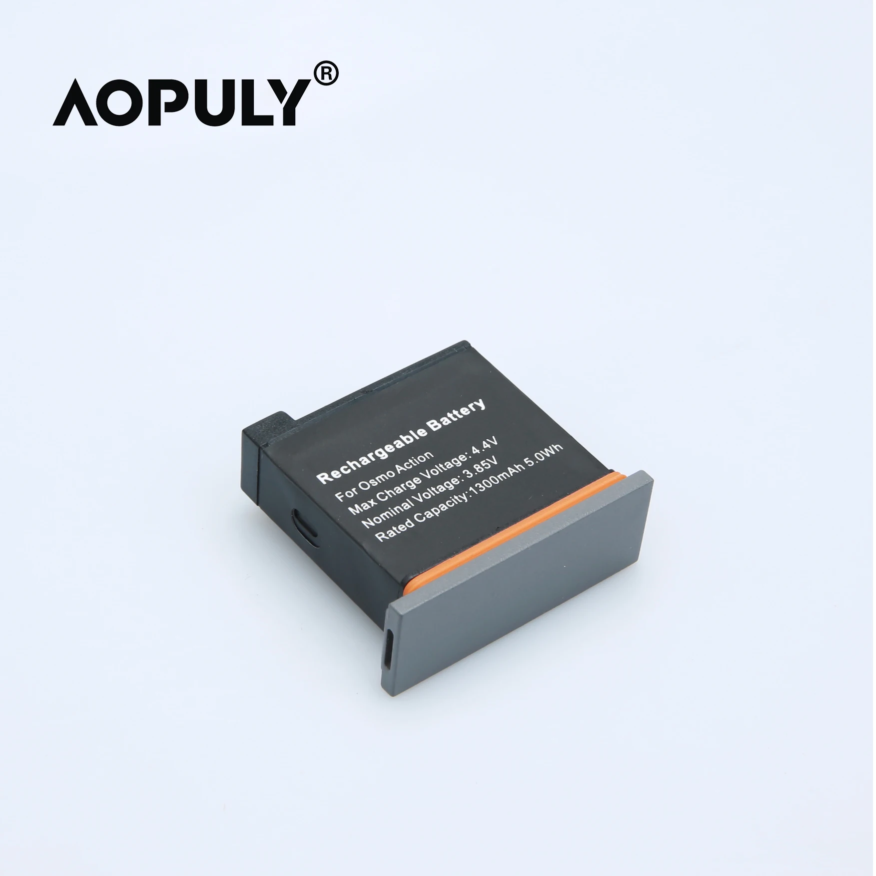 Набор из 4 аккумуляторов AB1 емкостью 1300 мАч и USB-зарядное устройство для спортивной камеры DJI OSMO Action.