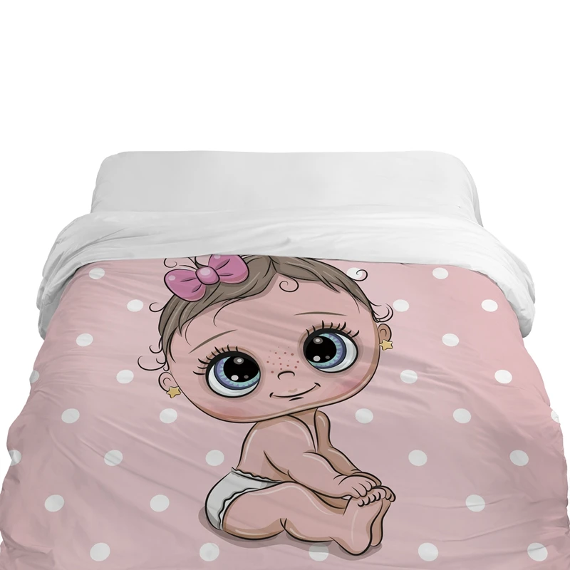 3D мультяшный пододеяльник одеяло/покрывало для детей/малышей/детей 90/150/135