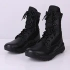 Мужские походные туфли в стиле милитари, тактические сверхлегкие дышащие Нескользящие удобные туфли для отдыха на открытом воздухе, кемпинга, размеры 37-46, осень