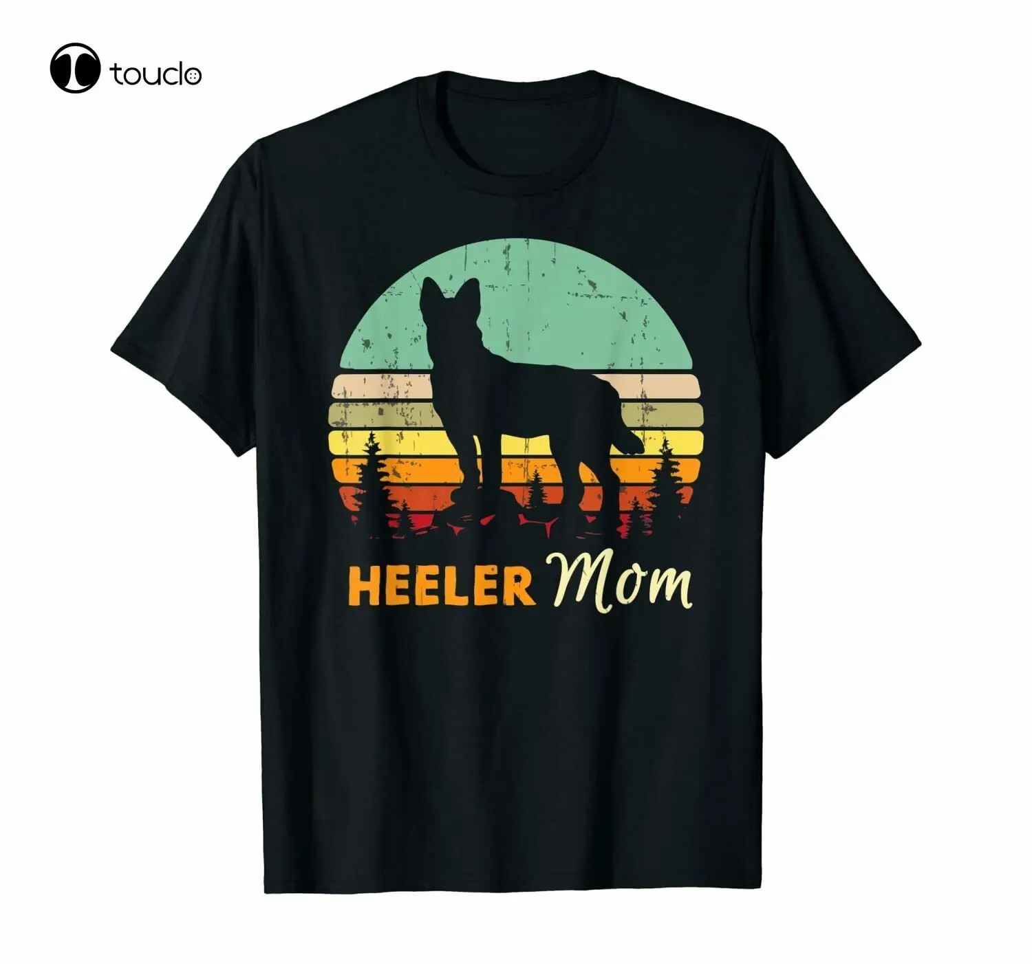 

Heeler Mom Shirt Mama Mother Pet Cattle Dog Owner T-Shirt Gift Tee S-3Xl Tee Shirt