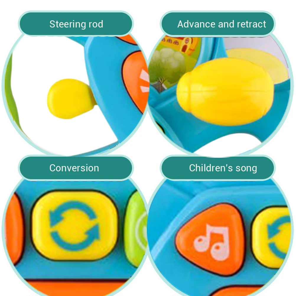 Детские развивающие игрушки электрическая детская музыкальная игрушка на руль