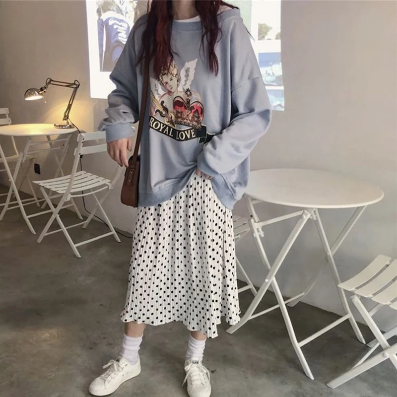 

Western Style Youthful-Looking Sweater Women's Spring and Autumn Loose Korean Style Fashionable Ins Idle Style Thin Fake