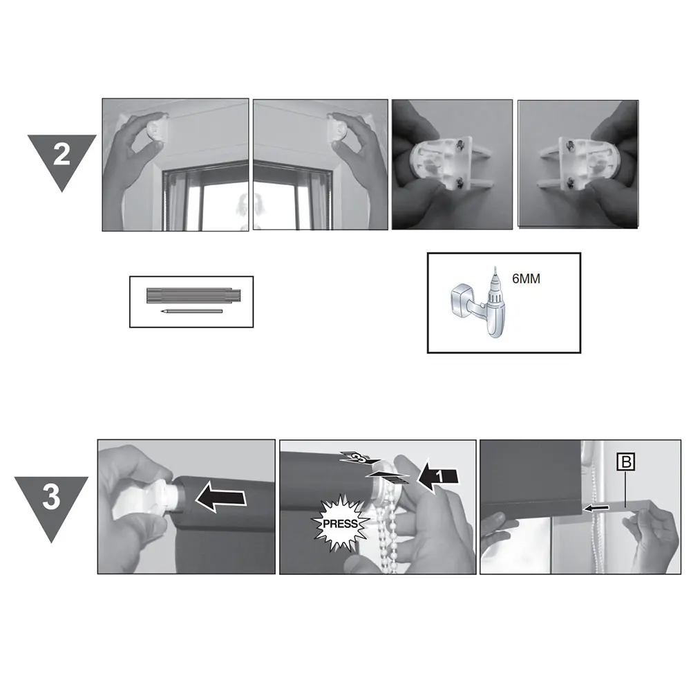 Ручные рулонные шторы цепь из бусин аксессуары для занавесок кронштейн кухонные