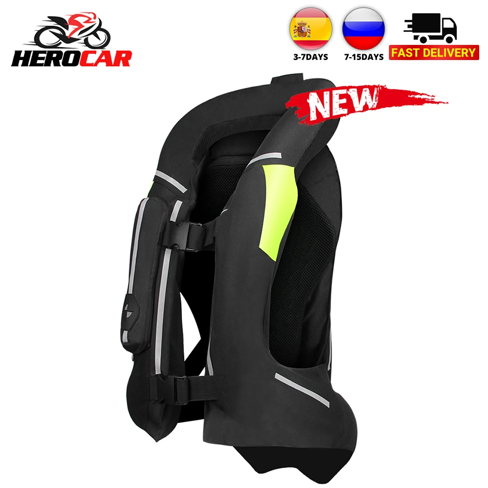 

New Motorcycle Jacket Motorcycle Air Bag Vest Moto Air-bag Vest Motocross Racing Riding Airbag System Airbag CE Protector