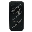 Поисковая ламсветильник с лазерной гравировкой, светодиодная подсветка, клавишный переключатель для автомобиля, лодки, грузовика, домов на колесах, переключатель для самостоятельной замены, только крышка