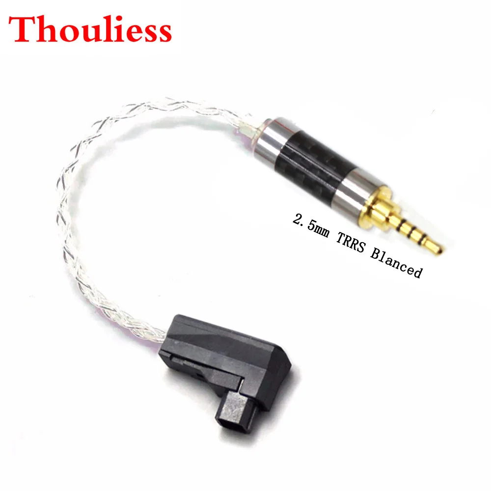 

Thouliess 4 Cores Silver Plated 4pin RSA/ALO Balanced to 2.5mm TRRS Balanced Male Audio Adapter Cable For SR71 SR71B RXMK3 SOLO