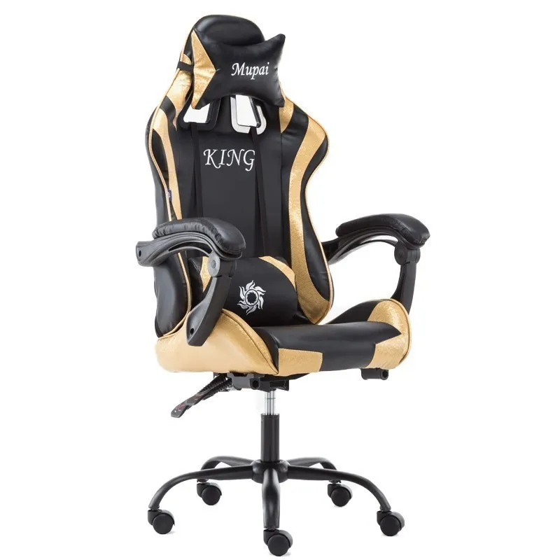 

High Quality 808-7 Poltrona Live Gaming Chair Synthetic Leather Wheel With Footrest Ergonomics Can Lie Household Silla Gamer