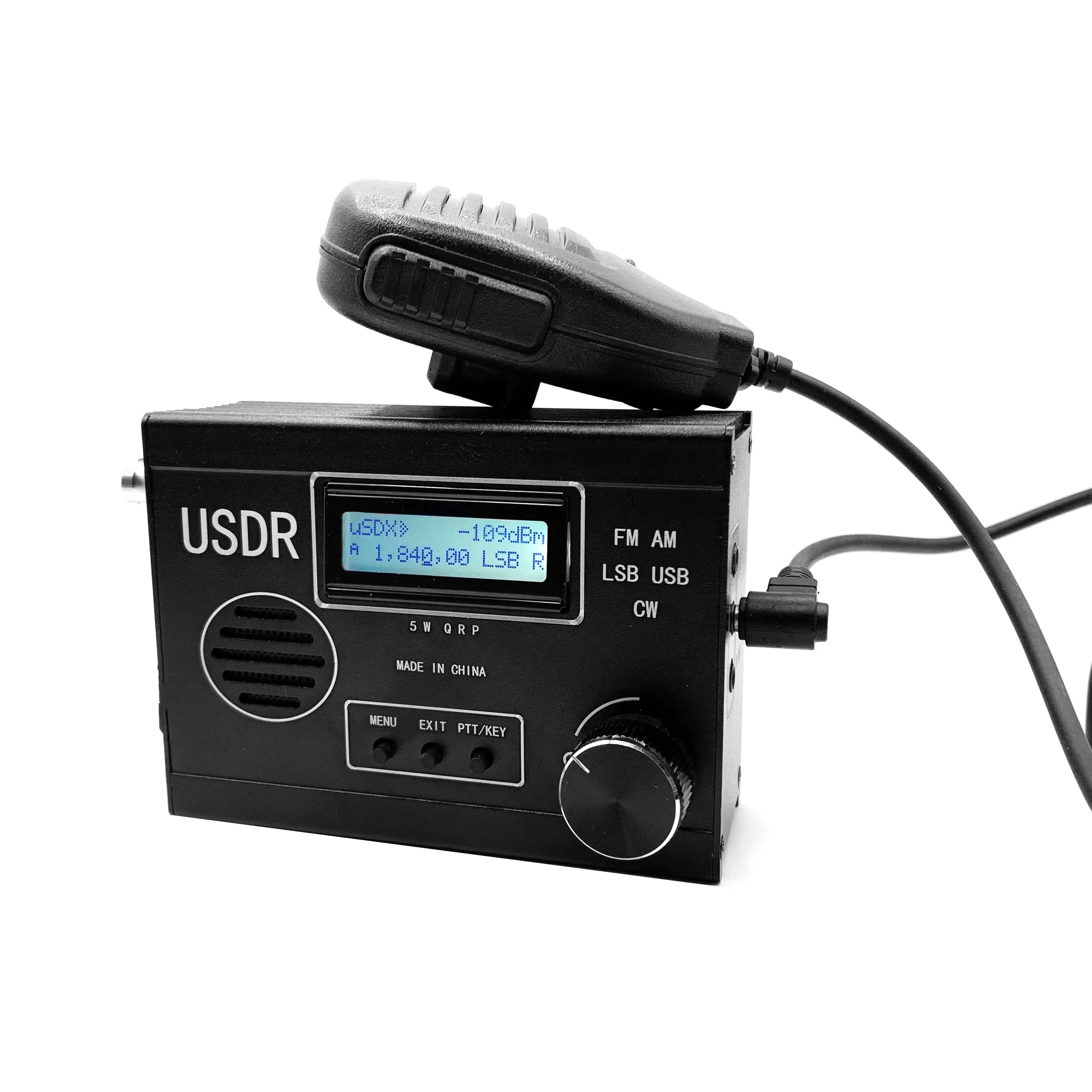 Приемник SDR 5 Вт 8-полосный трансиверы с поддержкой FM AM LSB USB CW алюминиевым