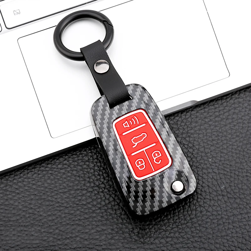 2020 углеродного волокна Стиль + силиконовый чехол для ключей от машины крышка
