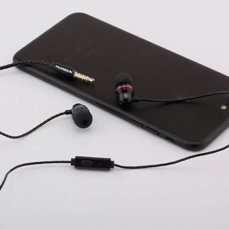 Точечный металлический High end наушники в ухо Контролируемая диапазона провода