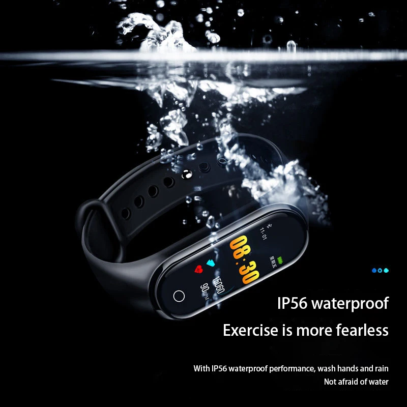 IMIDO модные M4 Смарт спортивные часы IP67 Водонепроницаемый пульсометр кровяное