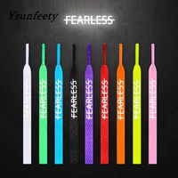 2022 new arrival ow shoe laces 475563 reflective shoelaces 3m reflective laces rainbow fearless shoelace for aj af sneakers