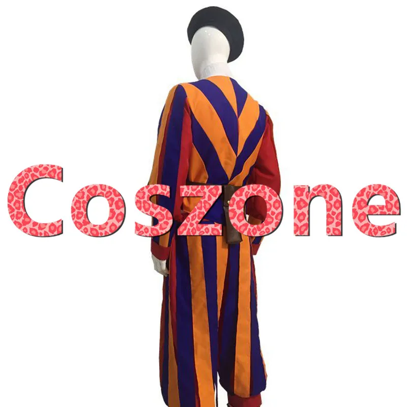 Швейцарские солдаты Косплей Костюм королевская швейцарская гвардия Униформа