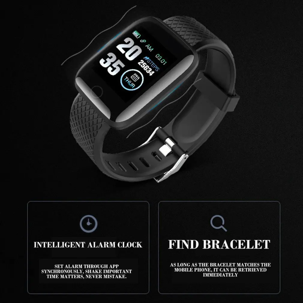 Умный Фитнес браслет измерение пульса спортивный трекер часы мониторинг сна