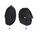 Цепь мостового типа пластиковая 10 мм x 10 мм с концевыми соединителями L 1000 мм кабель гравировального Станка для фрезерного станка с ЧПУ