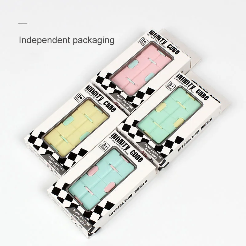 

Children Adult Decompression Toy Infinity MagicIial Cube Square Puzzle Toys Relieve Stress Funny Hand Game Four Corner Maze Toys