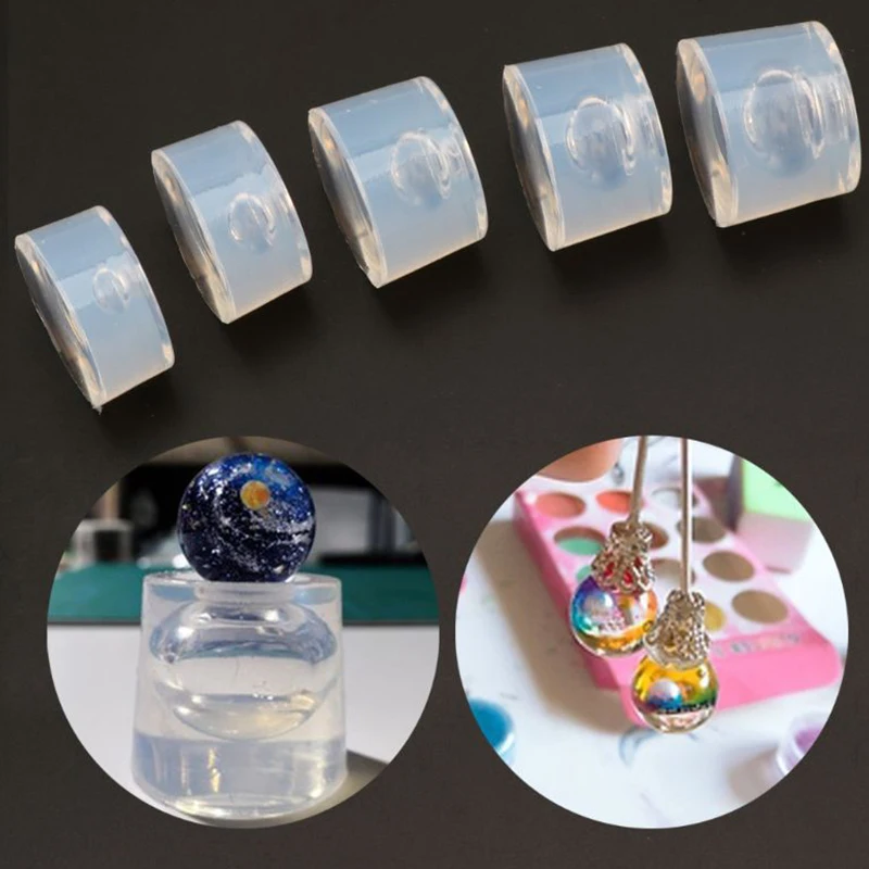 Прозрачные силиконовые формы смола Вселенная мяч для эпоксидной смолы