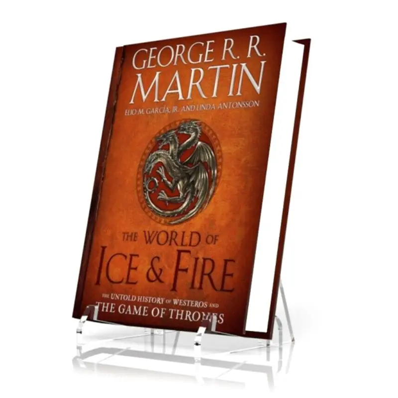 

Crystal Book Stands / Acrylic Display Stand / Retail Book Holder / Cookbook Hold