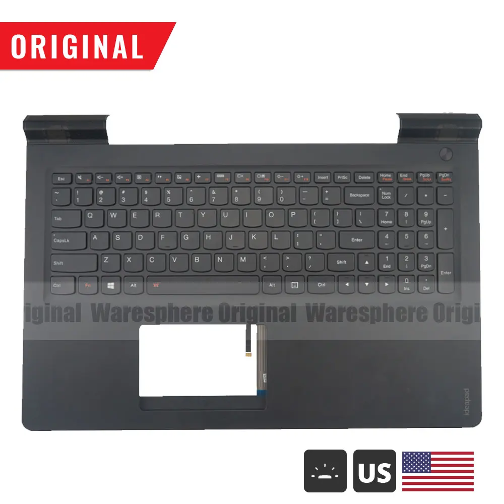 Оригинальный чехол для lenovo IdeaPad 700 15ISK 15 верхний с клавиатурой 5CB0K85929 5CB0L03549