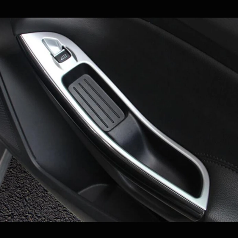 4 шт. хромированные крышки переключателя двери и окна для Ford Focus 2015 2016