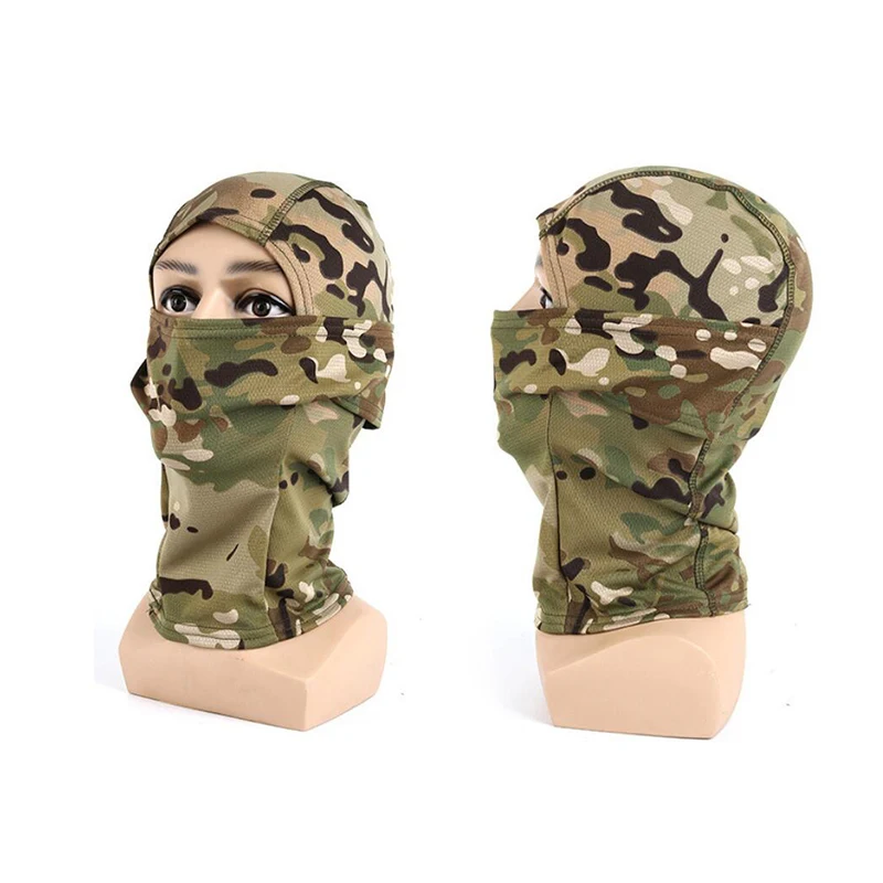 Тактическая Маска для страйкбола CP камуфляжная Балаклава на все лицо шарф