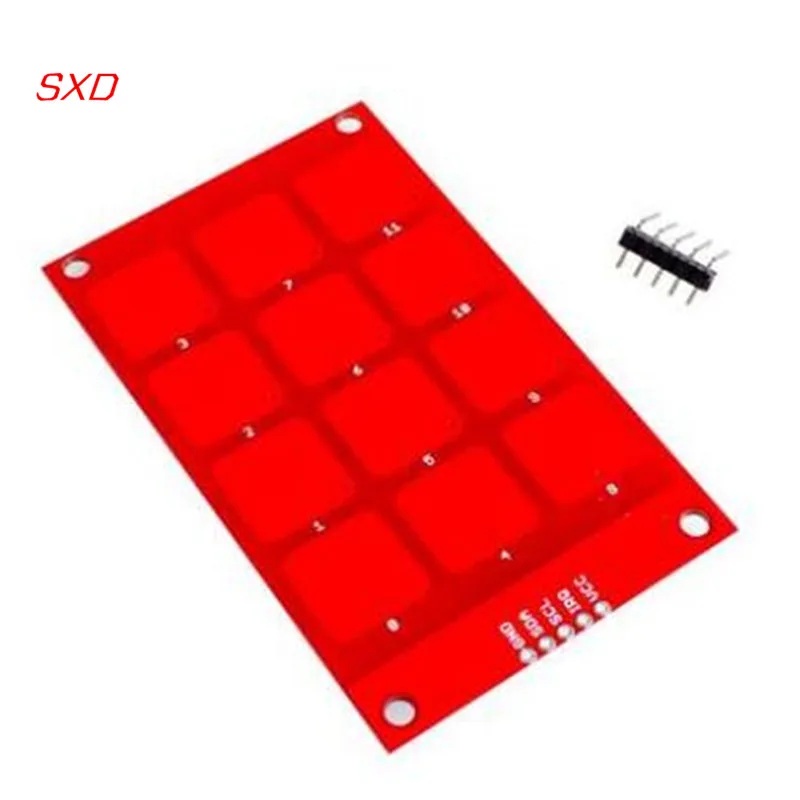 Модуль MPR121 5 шт. емкостная сенсорная кнопка Индукционная клавиатура бесплатная